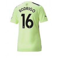 Dres Manchester City Rodri Hernandez #16 Rezervni za Žensko 2022-23 Kratak Rukav